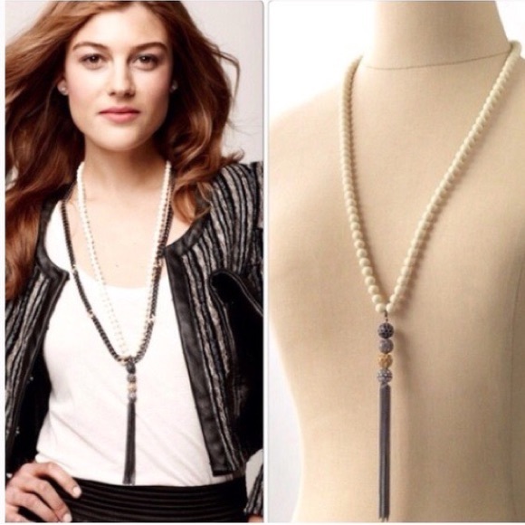 Stella & Dot Revival Tassel Necklace - Picture 1 of 4